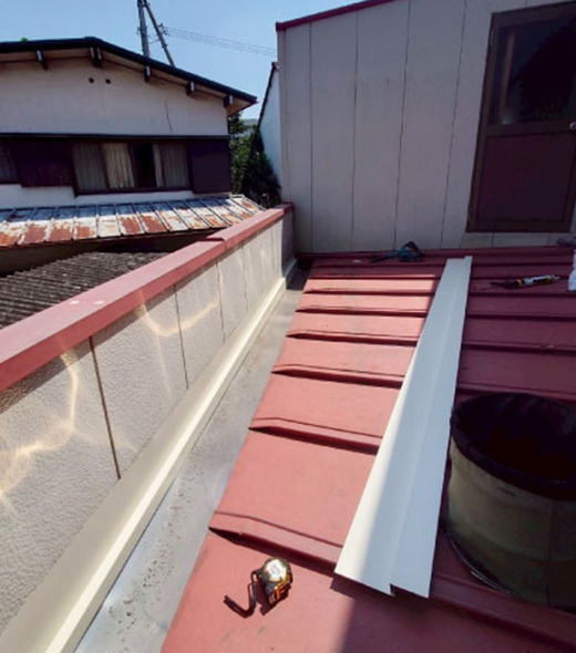 雨漏り外構補修工事後