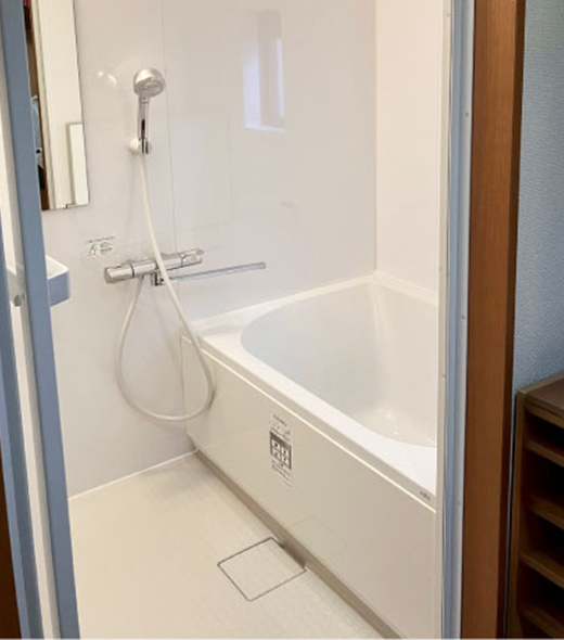 アパートの浴室交換後