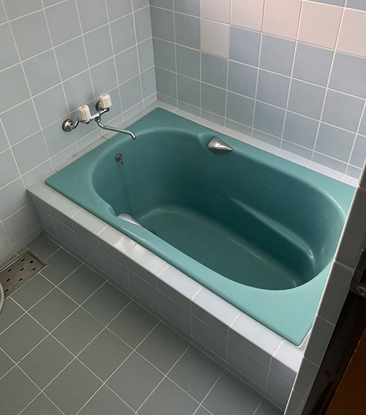 アパートの浴室交換前